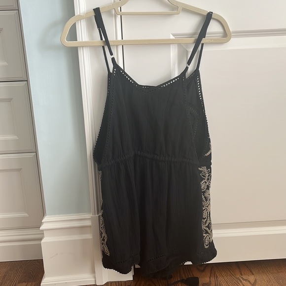 Rory Beca Embroidered Romper with tie waist - Picture 2 of 3